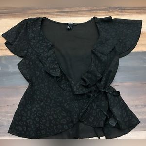 FOREVER21 Black Blouse